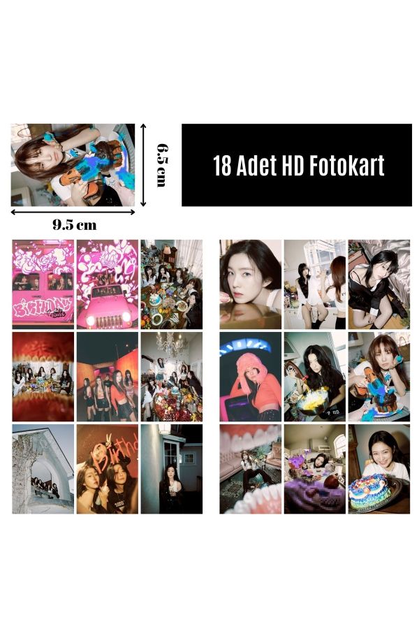 Red Velvet '' The Reve Festival 2022 - Birthday '' Fotokart Seti_1