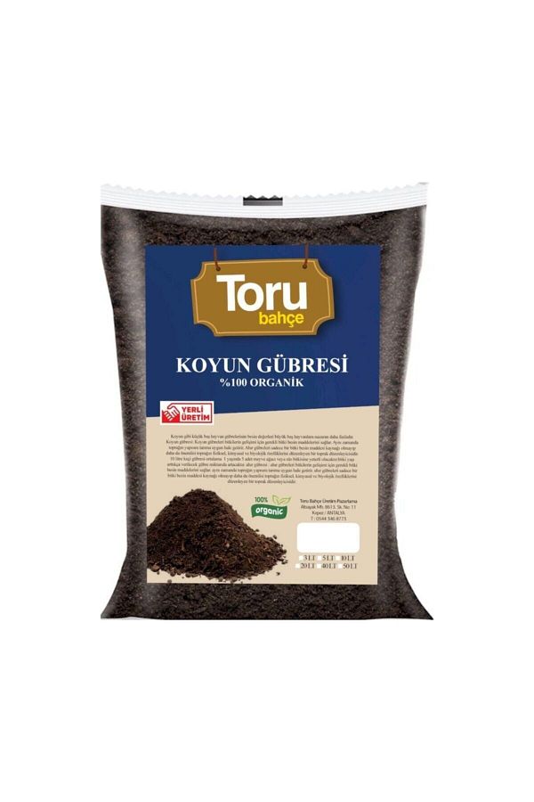 Toru Bahçe Koyun Gübresi 40 Lt