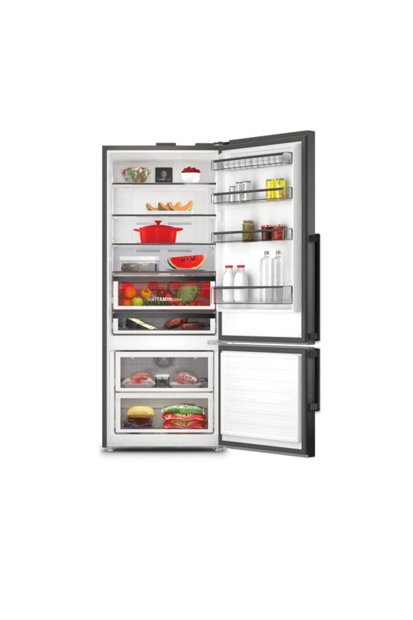 Arçelik 274 580 EDI Buzdolabı A++ No Frost 580 l Antrasit Siyah Fiyat - Görsel 4