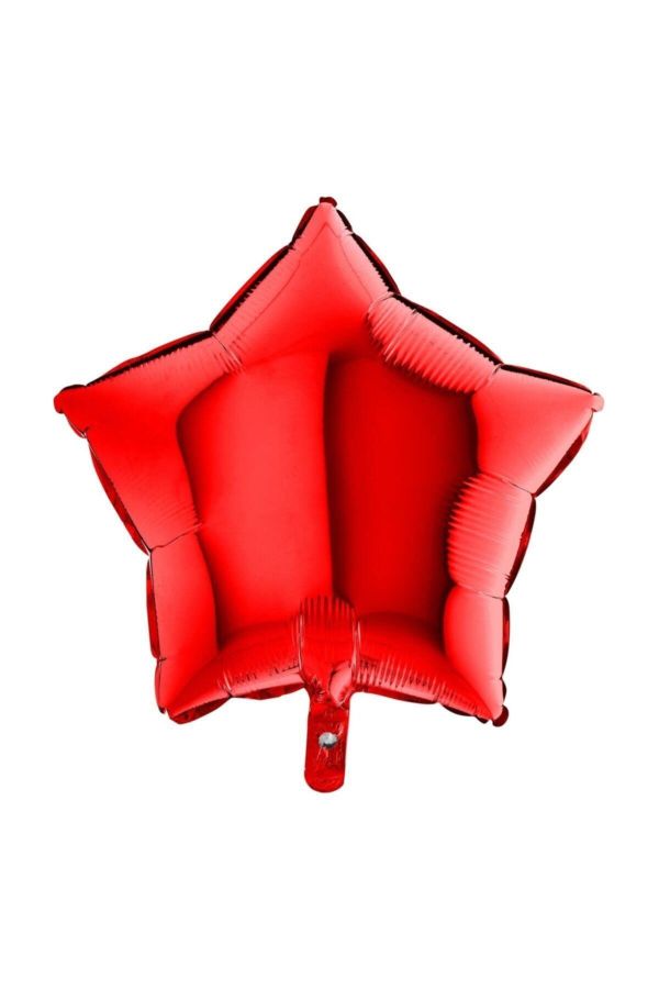 Kırmızı Yıldız Folyo Balon 45cm