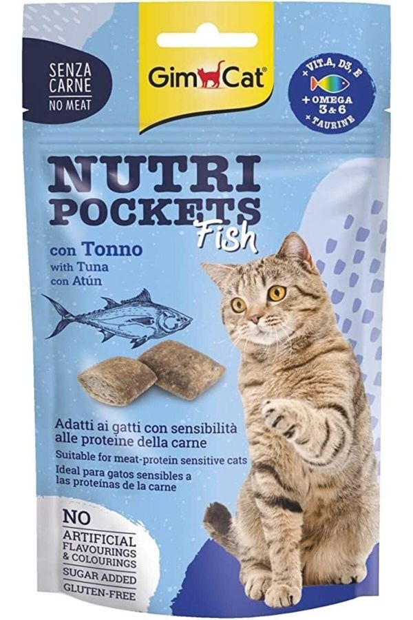 Gimcat Kedi Ödül Tableti Np Fish With Tuna 60gr