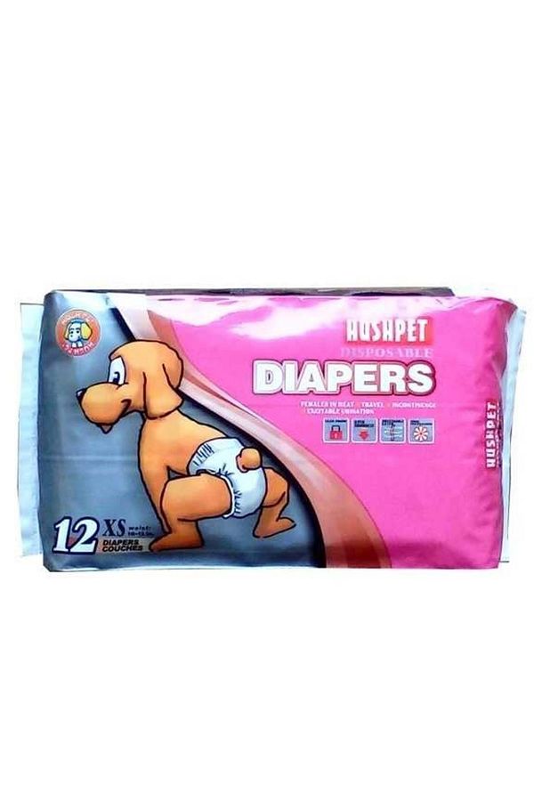 Köpek Alt Tuvalet Bezi Xs 12 Li 2-4 Kg