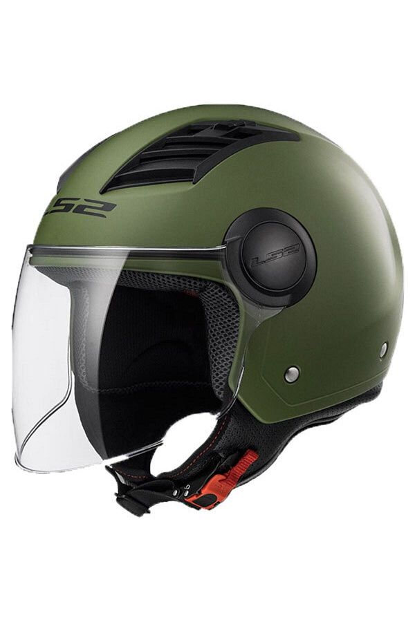 Aırflow Mat Yeşil Kask Can Motor