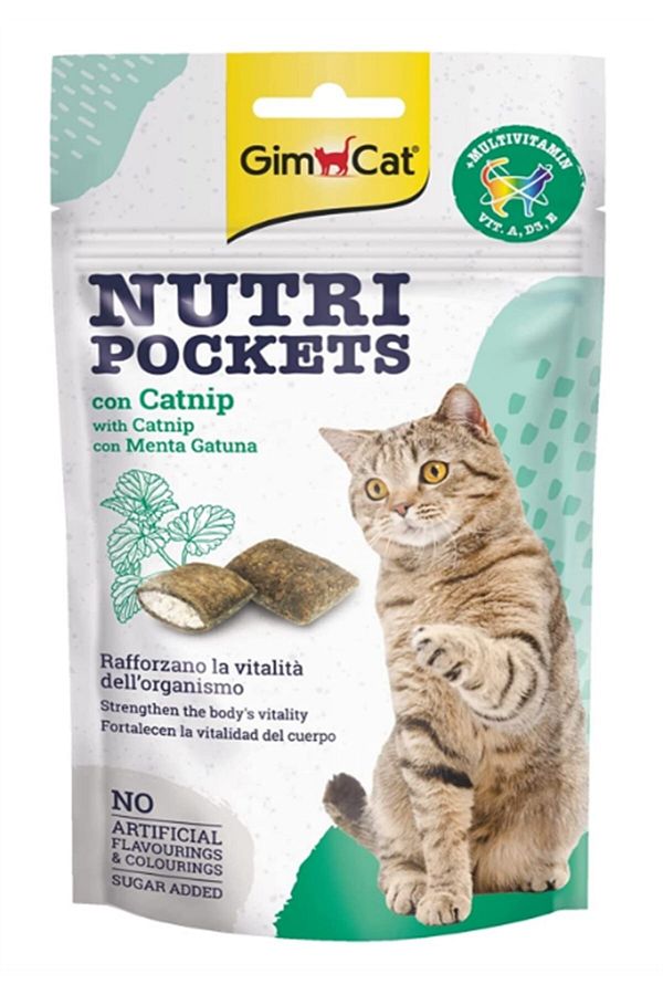 Nutripockets Kedi Otu Multivitamin Kedi Ödülü 60 gr