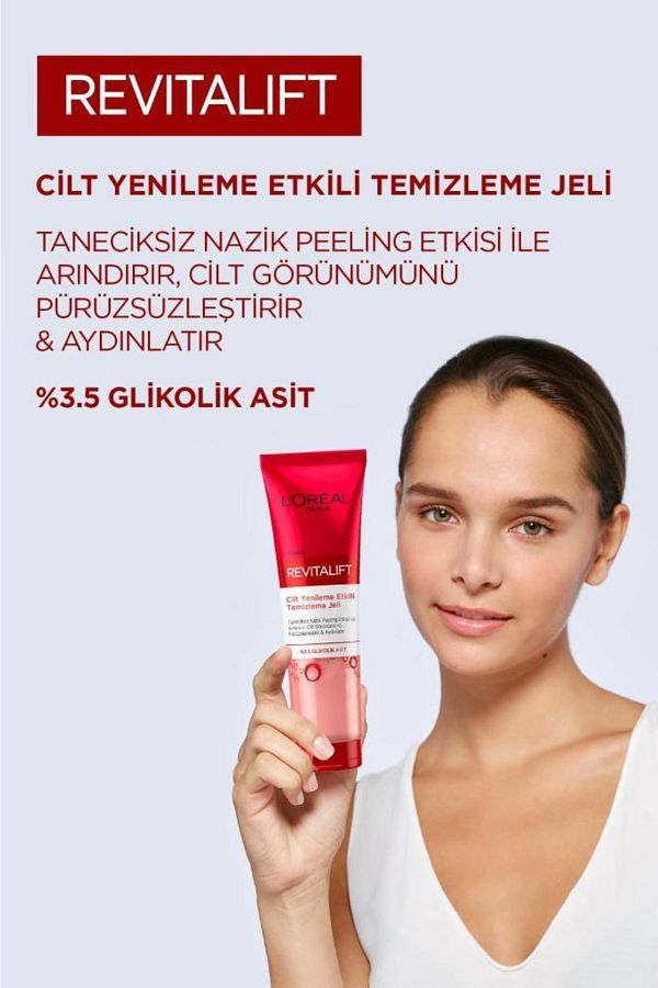 Revitalift Cilt Yenileme Etkili Temizleme Jeli 150 Ml- Glikolik Asit_3