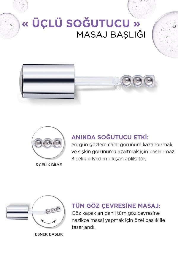 Revitalift Filler Göz Çevresini Aydınlatıcı, Koyu Halka Görünümünü Azaltan Göz Serumu 20ml_5