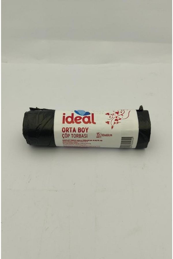 Çöp Torbası Orta 15li 50*60 Beksu Boya Kimya