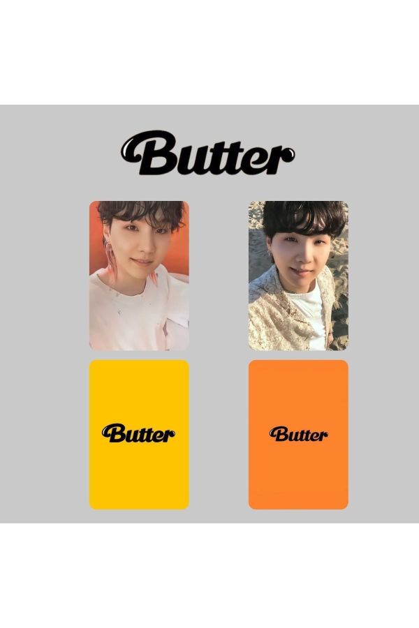 Bts Suga '' Butter '' Albüm Kart Seti