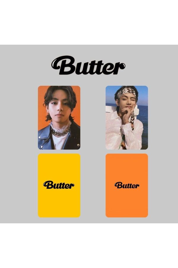 Bts V '' Butter '' Albüm Kart Seti