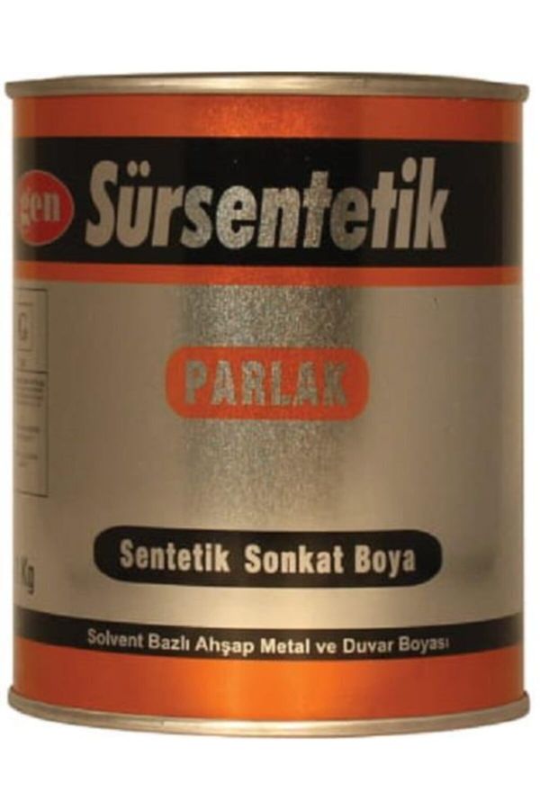 Gen Sür Sentetik Parlak Boya 3kg 345 Eflatun_0