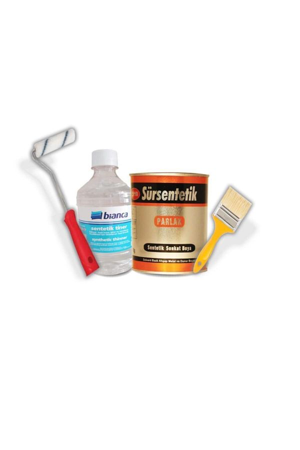 Sür Sentetik Yağlı Boya Seti 1kg 312 Açık Kahve Beksu Boya Kimya