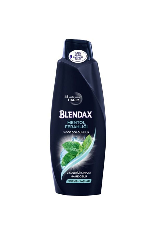 Erkekler Için Mentollü Şampuan 500 ml_1