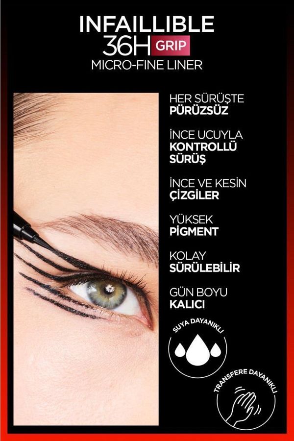 Infaillible 36H Grip Micro Fine Eyeliner 03 Ancient Rose_4
