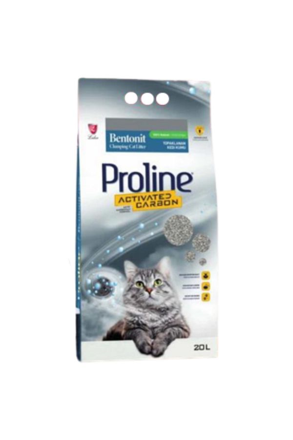 Aktif Karbonlu Topaklanan Kedi Kumu 20 Lt