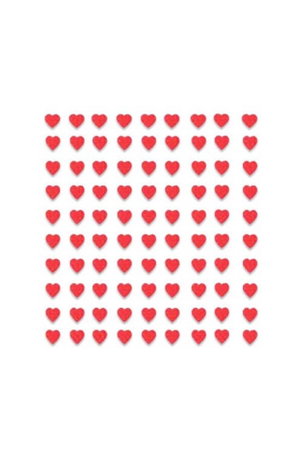 14 Şubat Sevgililer Günü Kalp Dizili Uzar Dekor Süs Kırmızı 4m