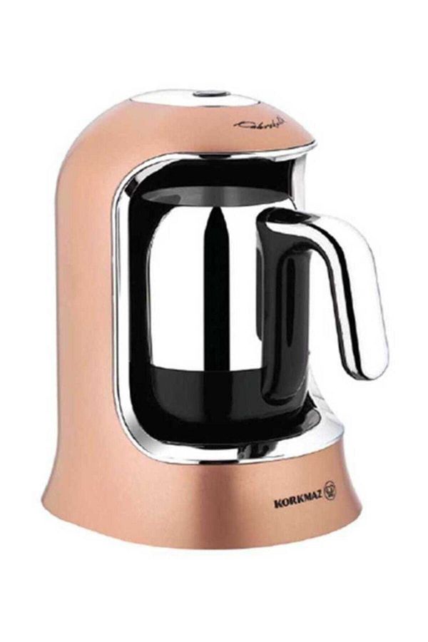 Kahvekolik Rosegold Krom Otomatik Kahve Makinesi A860-06