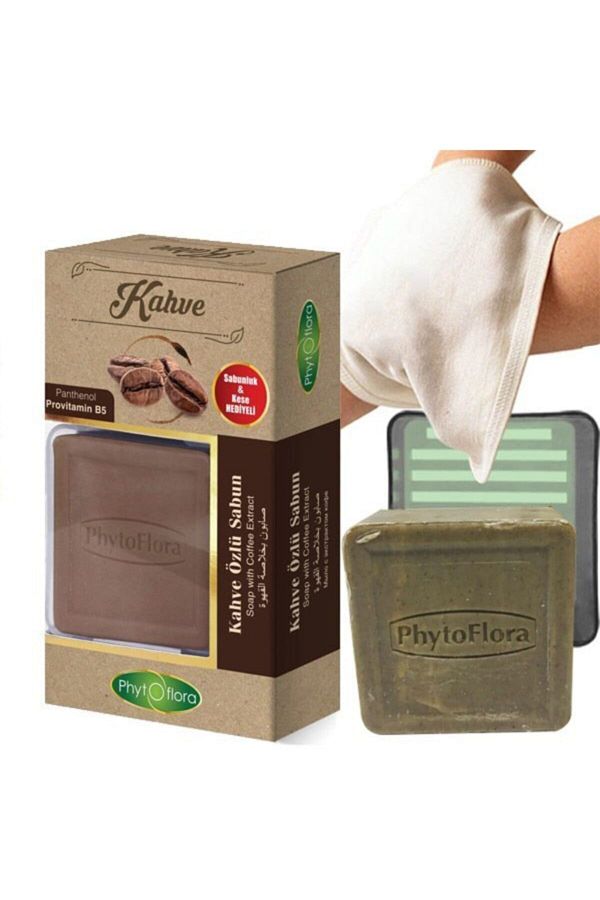 Kahve Özlü Sabun 125g (kese Ve Sabunluk Hediyeli)