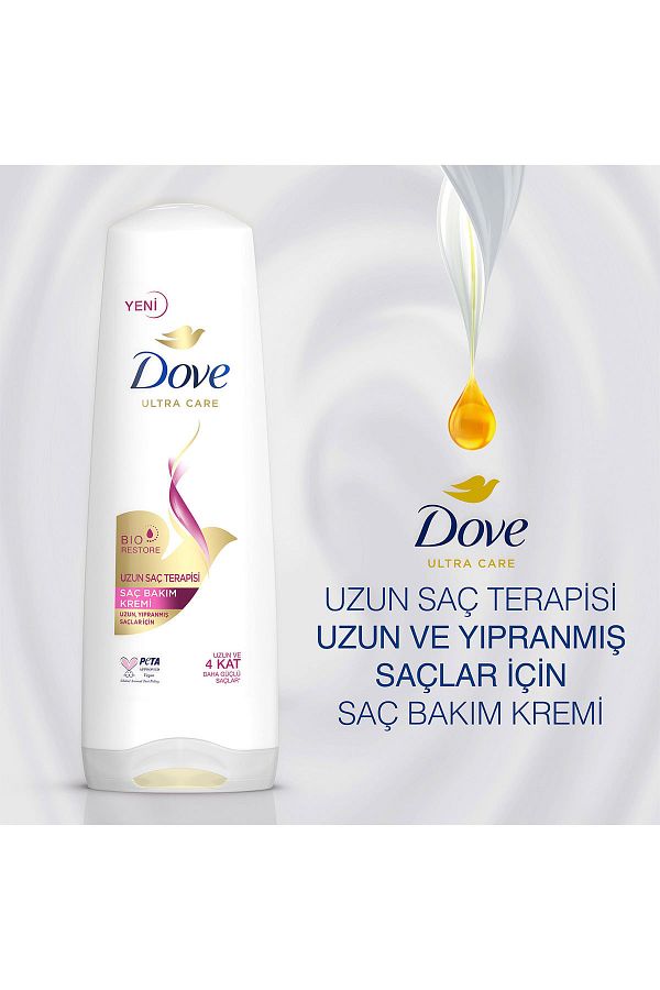 Ultra Care Saç Bakım Kremi Uzun Saç Terapisi Uzun Yıpranmış Saçlar Için 350 ml_3