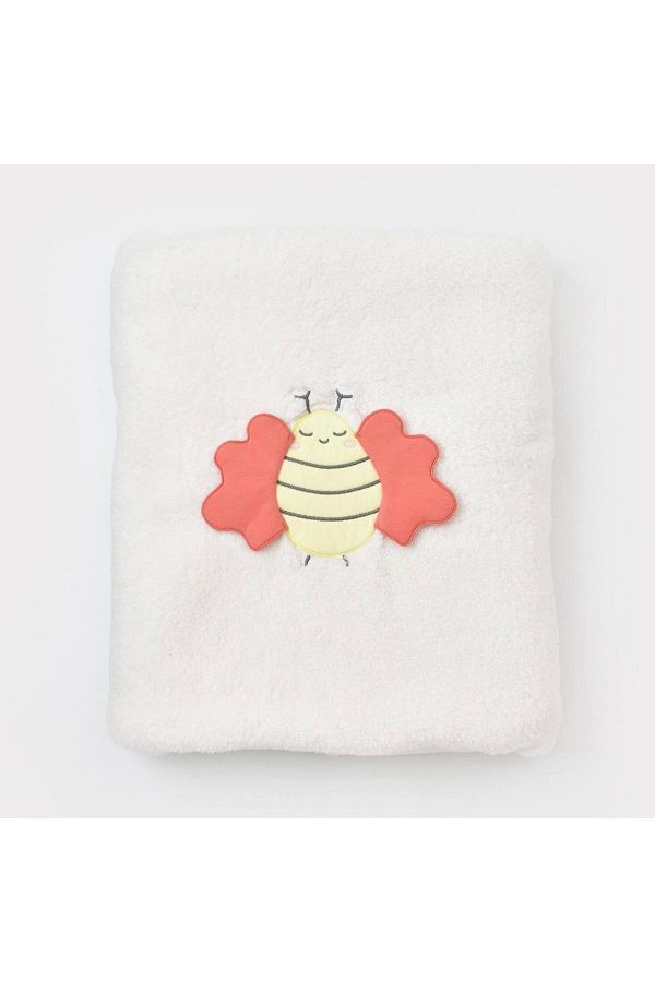 To Bee Cute Welsoft Battaniye Ekru 90x100 cm