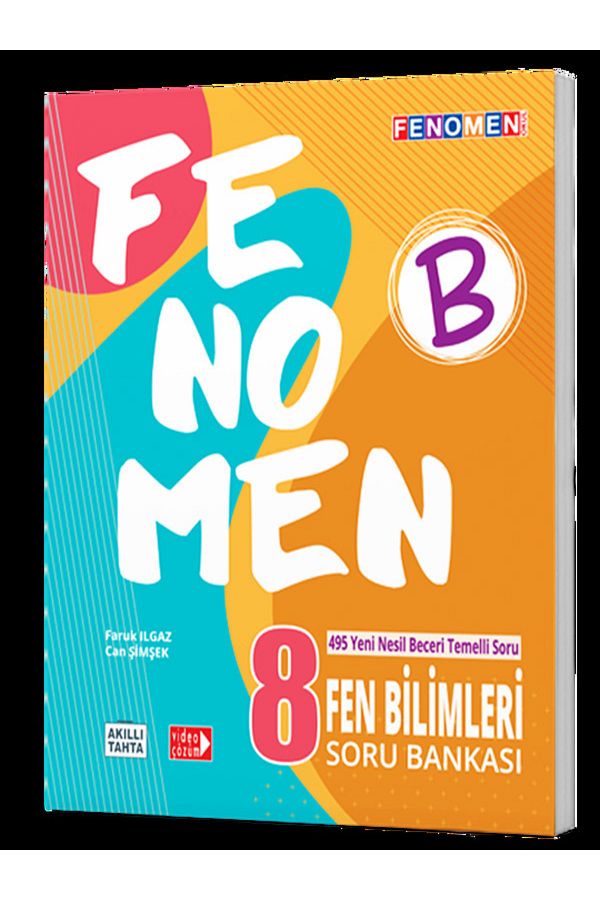 Fenomen Yayıncılık Fenomen 8. Sınıf Fen Bilimleri B