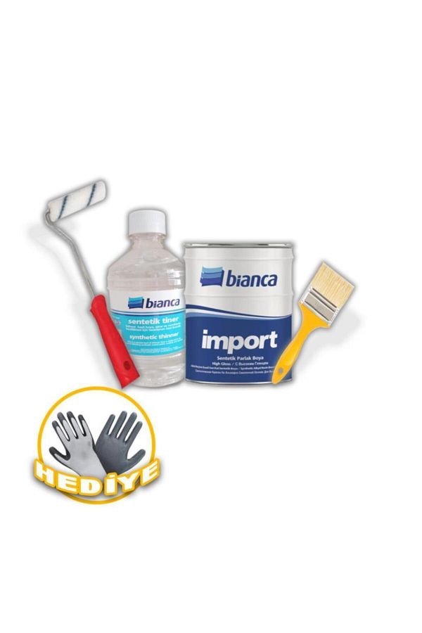 Import Sentetik Yağlı Boya Seti 2,50lt Beksu Boya Kimya