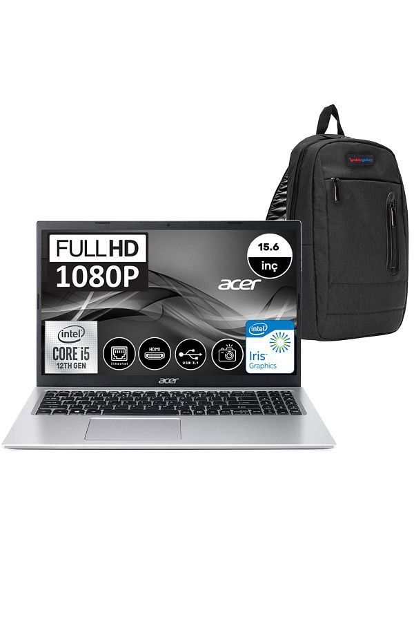 ACER Aspire 3 A315-58 Intel Core I5-1135g7 16gb 512gb Ssd Windows 10 Home 15,6" Fhd Cnxaddeywh010