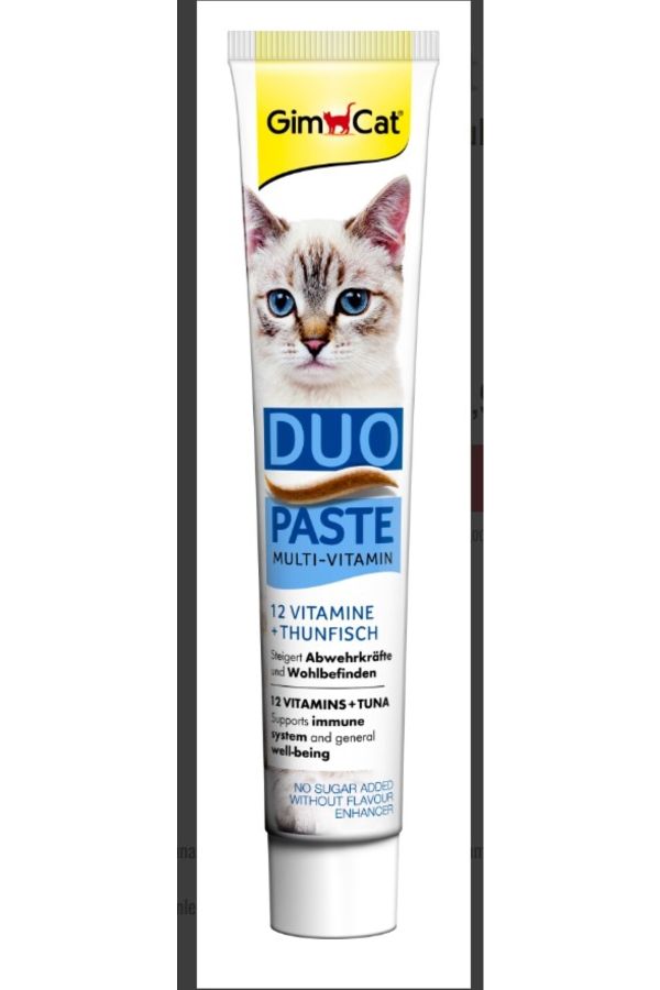 Multi Vitamin Duo Paste 12 Vitaminli Ton Balıklı Kedi Macunu 50 Gr