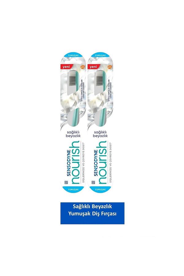 Nourısh Sağlıklı Beyazlık 1+1 Yumuşak Diş Fırçası Madam10