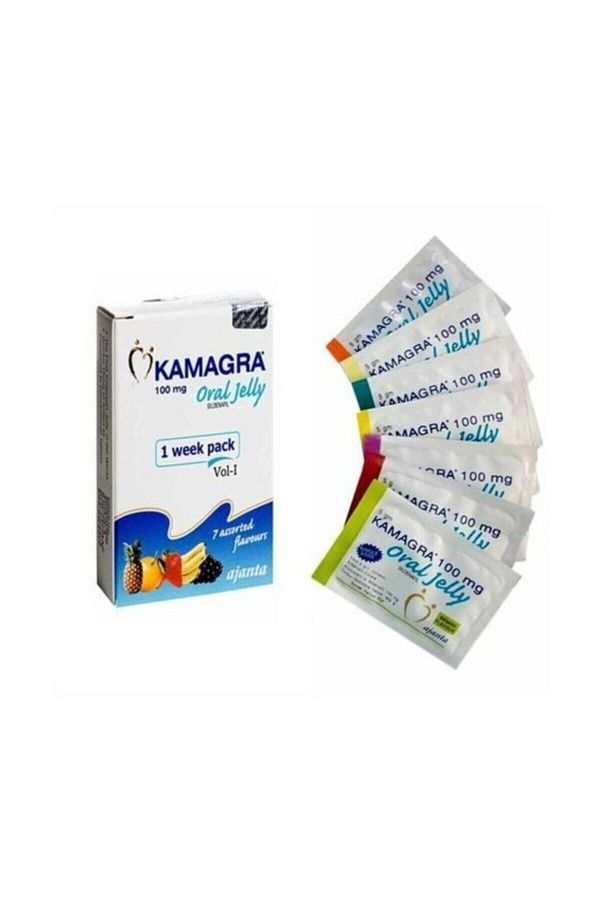 Kamagra Meyveli Jel 7 Ayrı Meyve Aromalı 1 Kutu