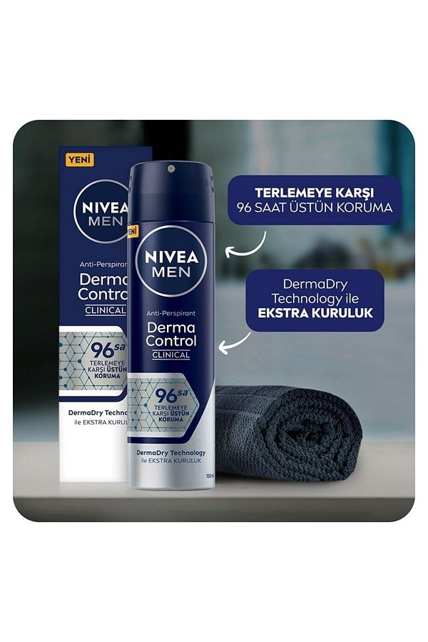 Men Derma Control Clinical Erkek Sprey Deodorant 150 ml