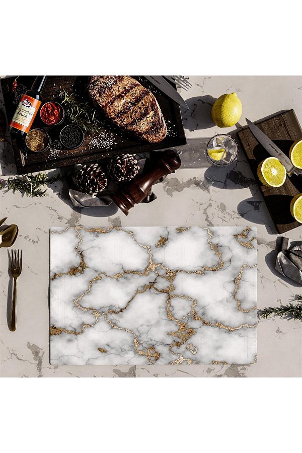 Marble 6'lı Amerikan Servis Ds1 35x50 Cm