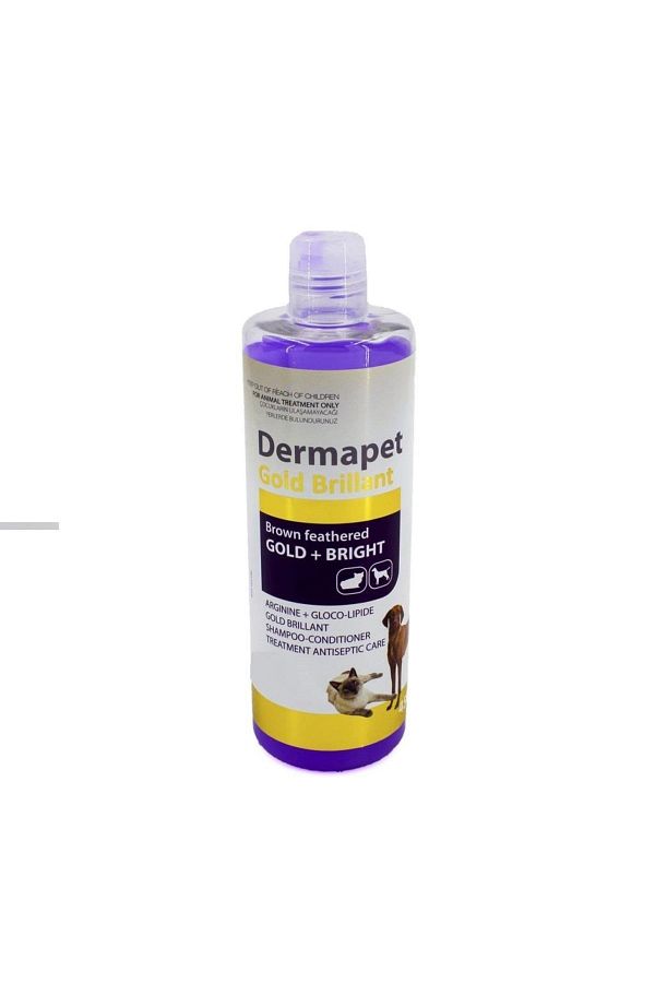 Hopex Dermapet Sarı Kahverengi Irk Kedi Ve Köpek Için Dermatolojik Etkili Kremli Şampuan 450 Ml