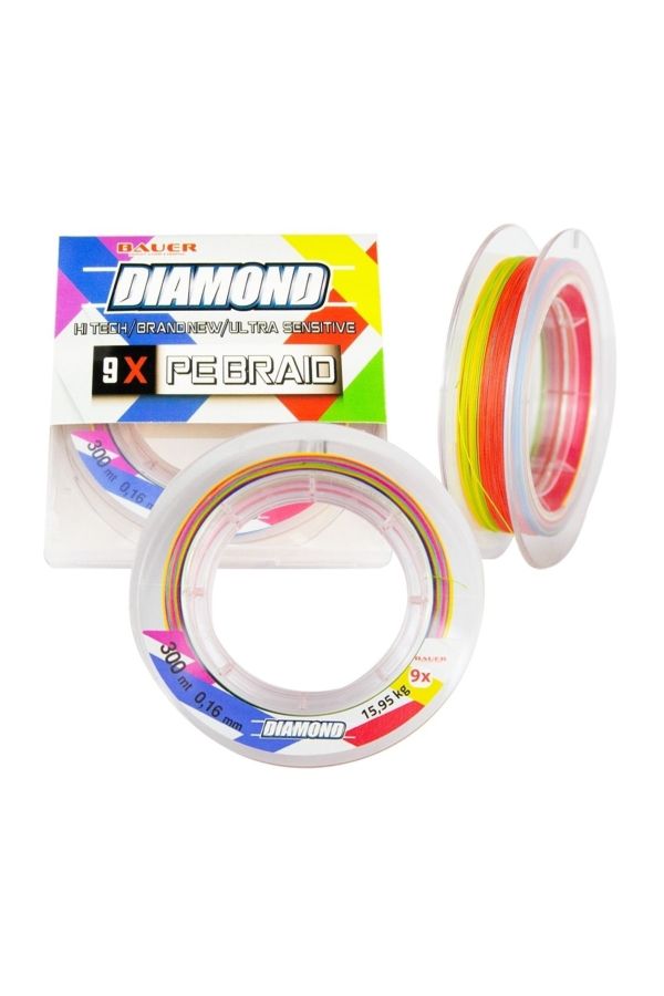 Diamond Multicolor 9x 300mt Ip Misina Yüksek Drag