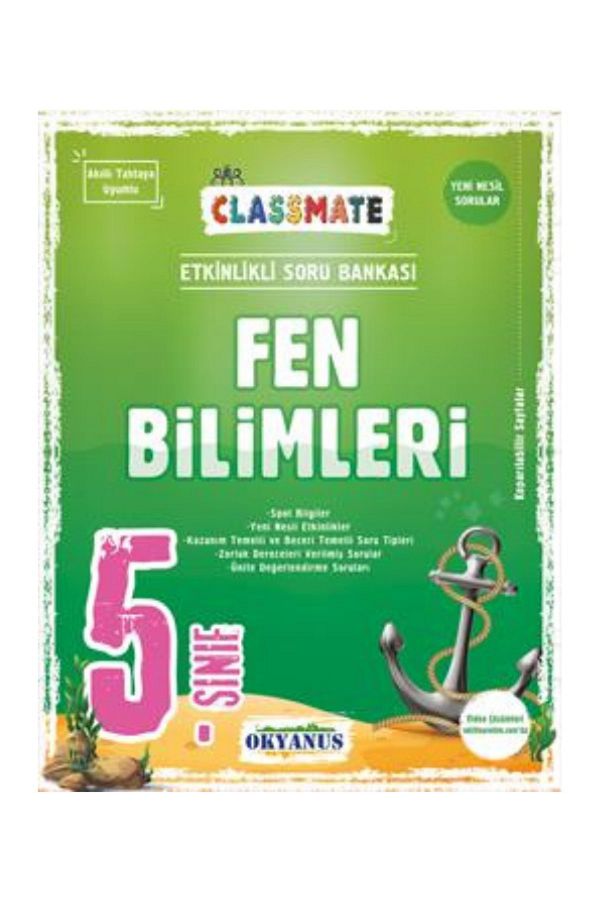 Okyanus 5. Sınıf Classmate Fen Bilimleri Soru Bankası