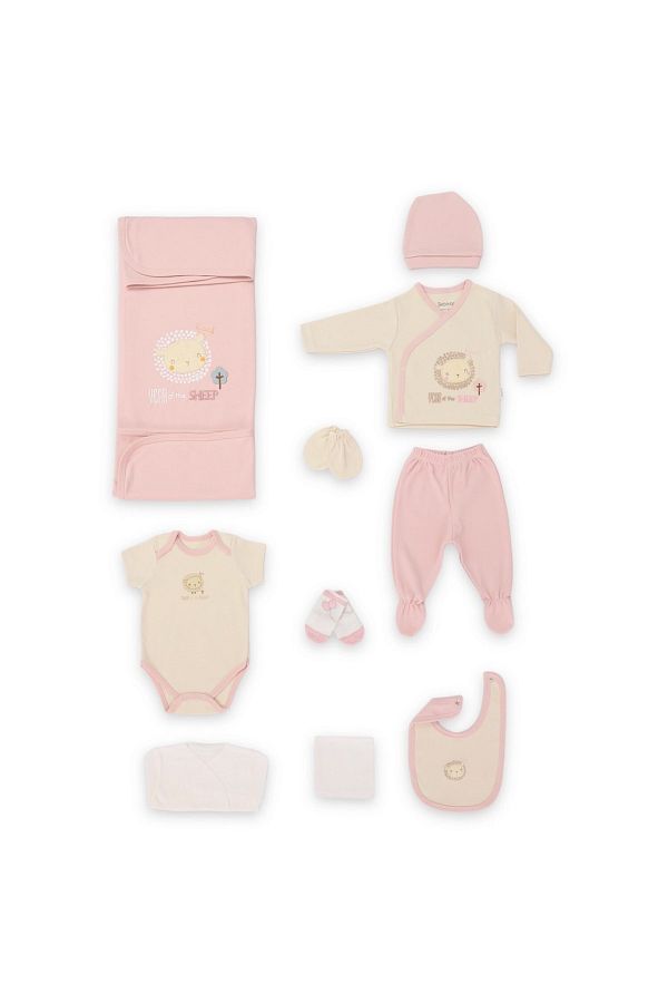 Bebitof Kuzucuk 10'lu Bebek Zıbın Seti 10064 İlke Bebe