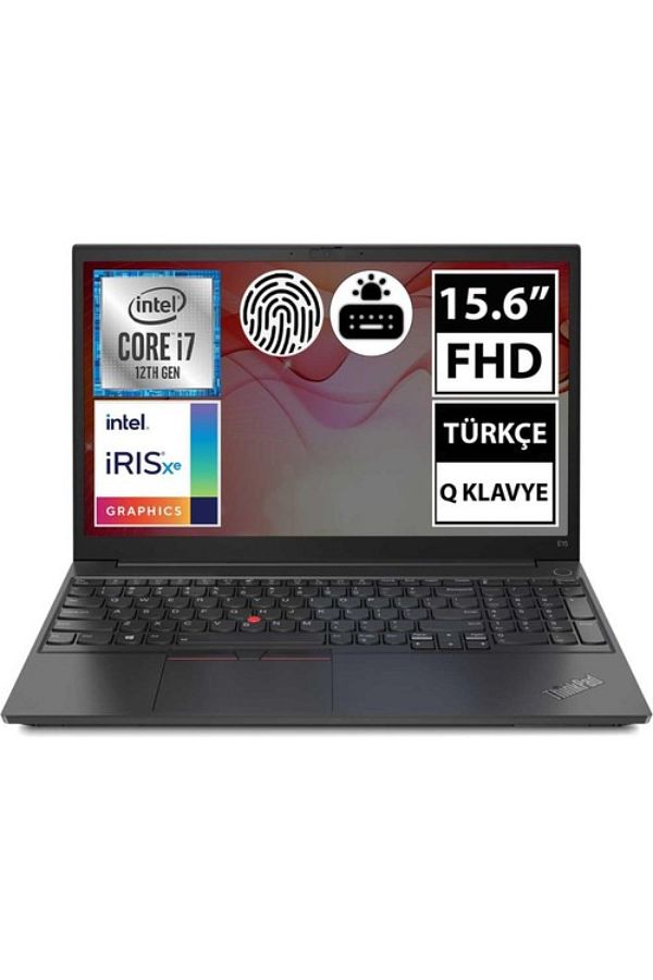 LENOVO E15 I7-1255u 16gb 512ssd 15.6" Fhd W11 Pro Taşınabilir Bilgisayar 21e6006ytx