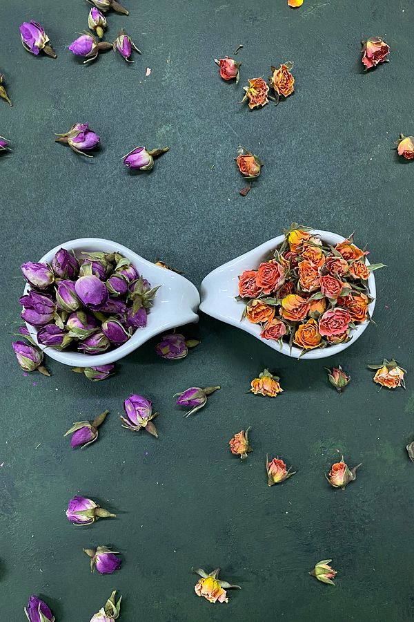 2'li Tomurcuk Gül Kurusu 250 Gr Turuncu 250 Gr Pembe Toplam 500 Gr