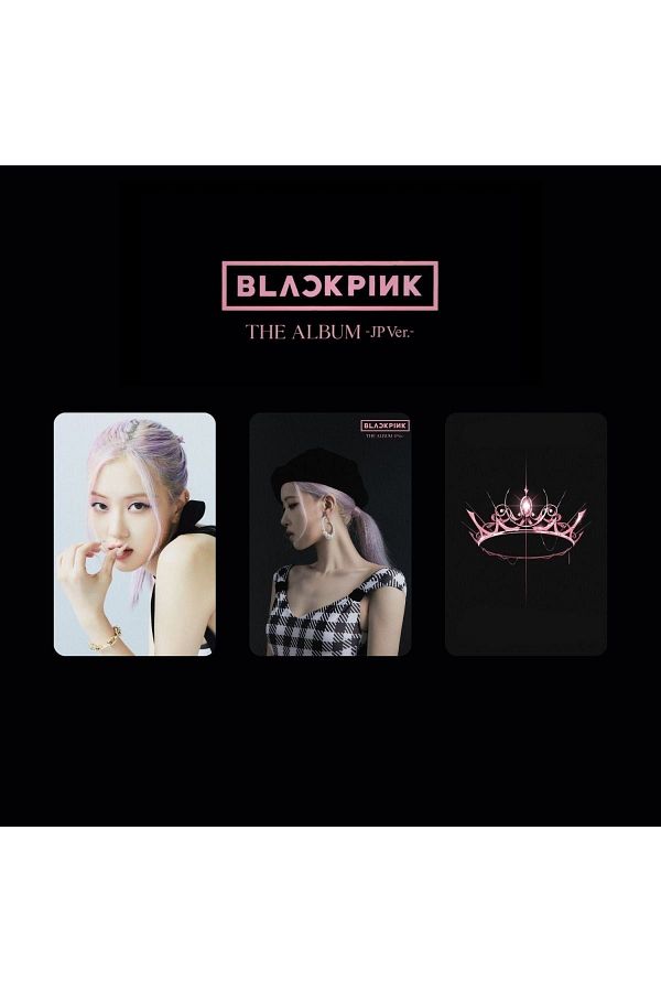 Blackpınk Rose '' The Album Jp Ver. '' Albüm Kart Seti_0