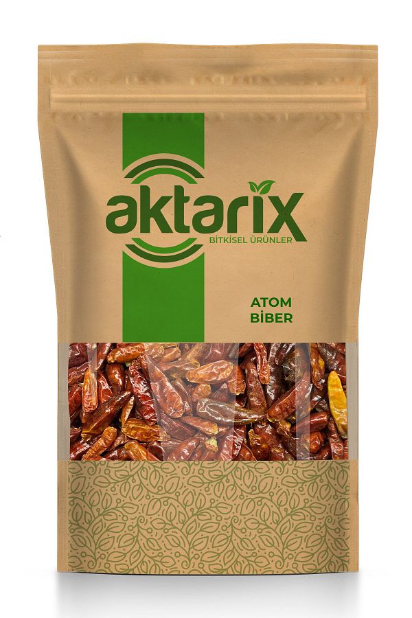 Kırmızı Atom Biber Zehir Acı Hint Biberi 50 Gr