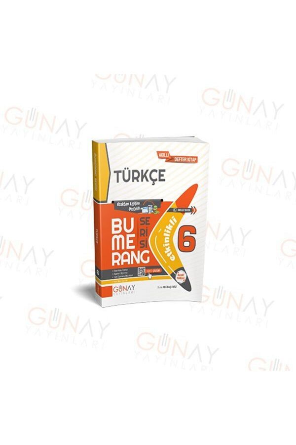 6.sınıf Türkçe Etkinlikli Bumerang Serisi Günay Yayınları
