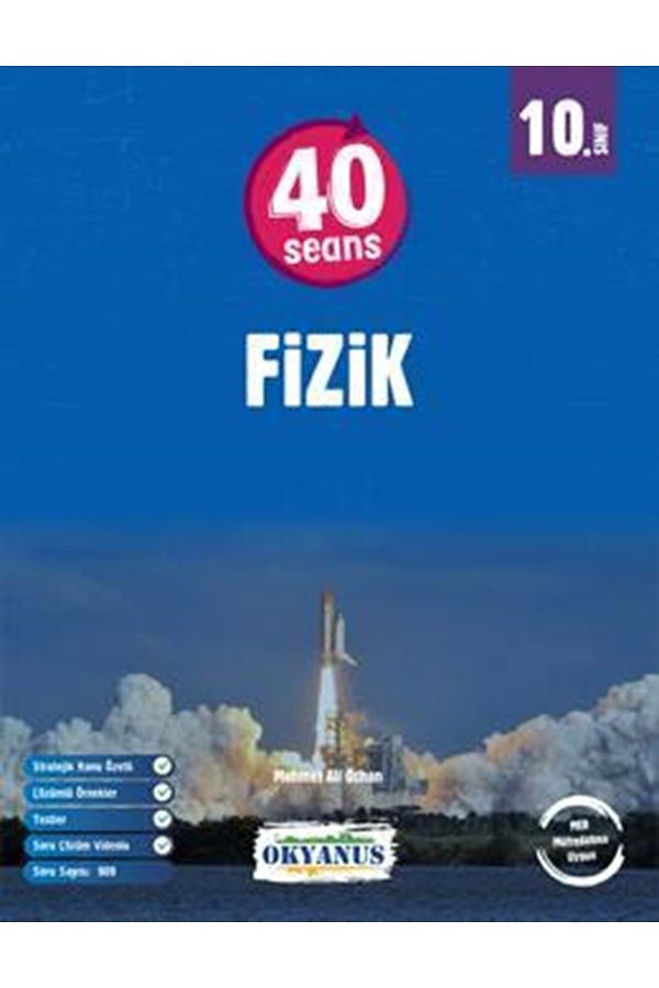 Okyanus Yayınları 10.sınıf 40 Seans Fizik Kitabı
