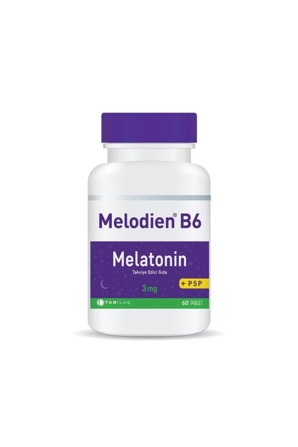 Melodien B6 Melatonin 3mg + P5p 60 Tablet_0