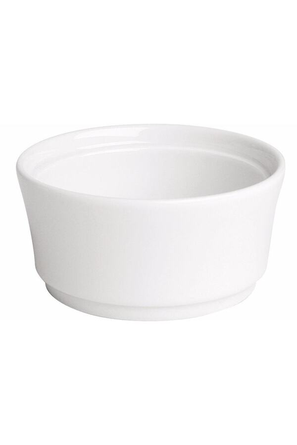 608109 Beyaz Sufle Kabı 9 Cm 6'lı