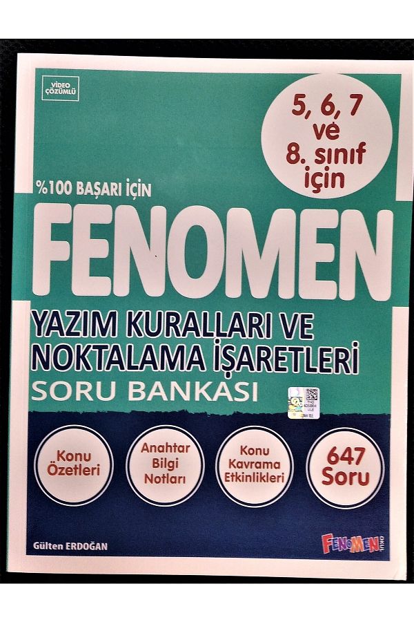 5, 6, 7. Sınıf Lgs Yazım Kuralları Ve Noktalama Işaretleri Soru Bankası