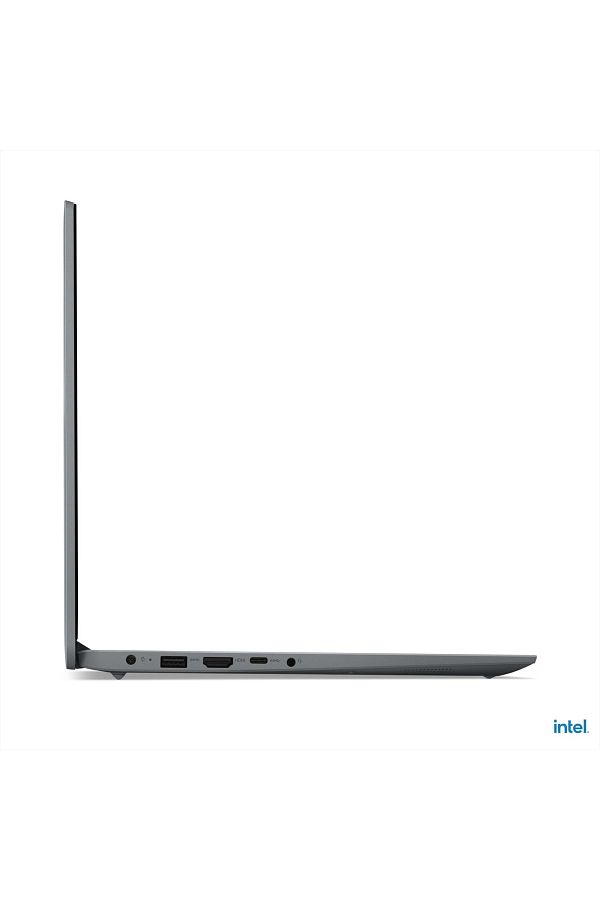 LENOVO Ideapad1 Intel Celeron-N4120 4GB 128GB EMMC DOS 15.6" Cloud Grey Laptop (Lenovo Türkiye Garantili) - Görsel 2