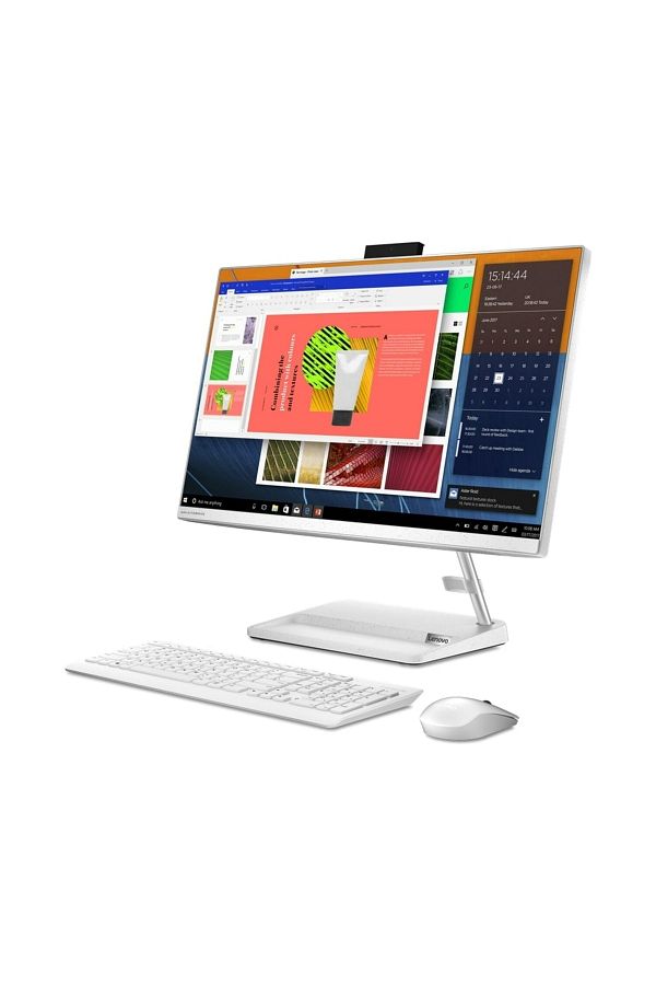 LENOVO Ideacentre 3 Intel Core I5 1155g7 8gb 256gb Ssd 27" Fhd All In One Masaüstü Monitör Bilgisayar - Görsel 2
