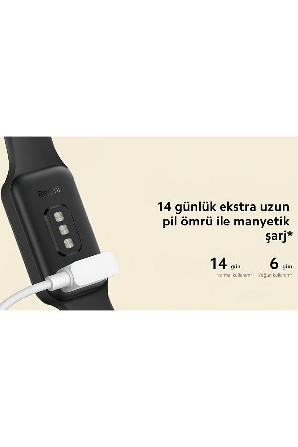 Xiaomi Redmi Smart Band 2 Orijinal Nabız Ölçer Su Geçirmez Android Ios Iphone Uyumlu Akıllı Saat Bileklik - Görsel 5
