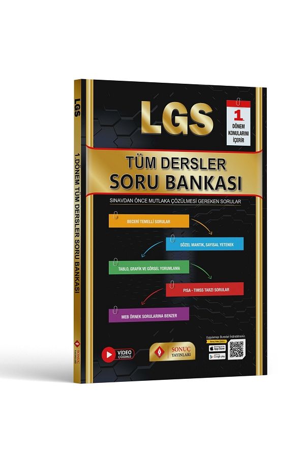 Lgs Tüm Dersler Soru Bankası 1.dönem