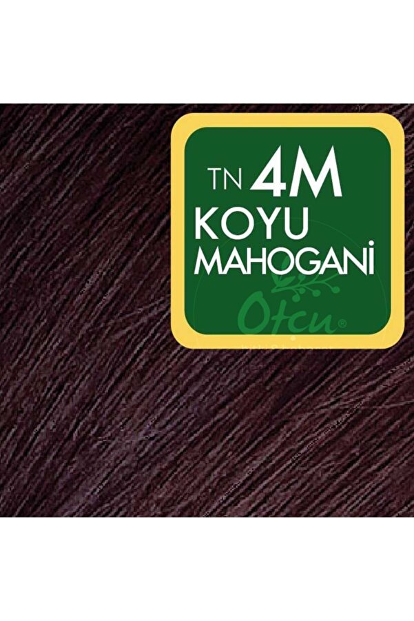 Koyu Mahogani Organik Saç Boyası 4m_2