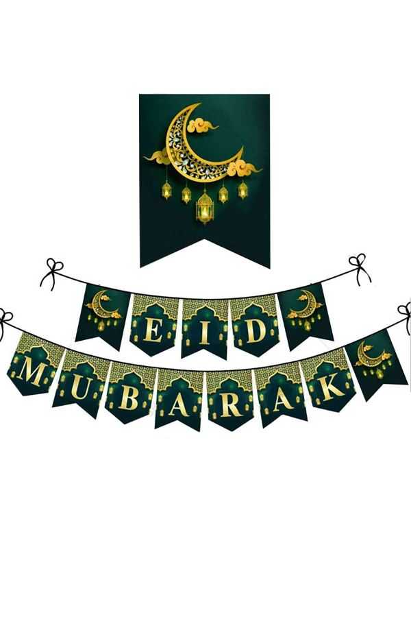 Hoşgeldin Ramazan Eid Mubarak Banner, Islamic Decorations, Banner Eid Mubarak Iyi Bayramlar 190cm